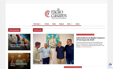 casaresradio.com screenshot