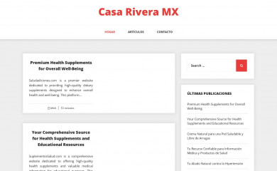 casarivera.mx screenshot