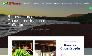casasloshualles.cl screenshot