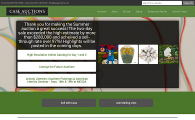 caseantiques.com screenshot