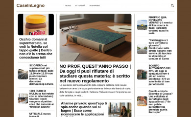 caseprefabbricateinlegno.it screenshot