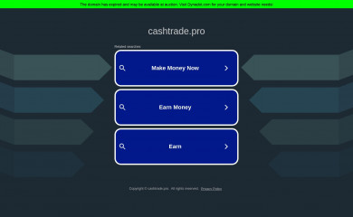 cashtrade.pro screenshot