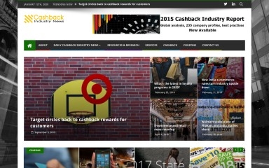cashbackindustry.news screenshot