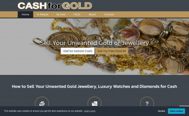 cashforgold.co.uk screenshot