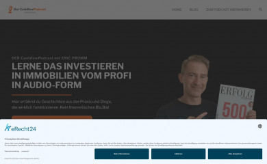 cashflowpodcast.de screenshot