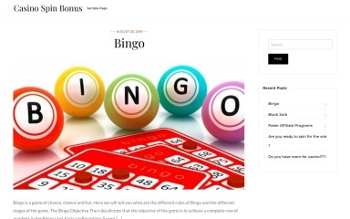 casinospinbonus.com screenshot