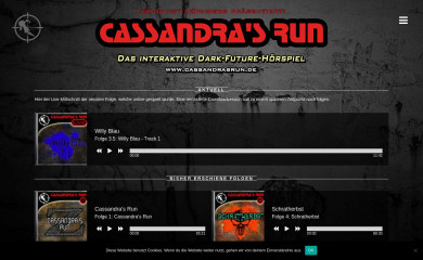 cassandrasrun.de screenshot
