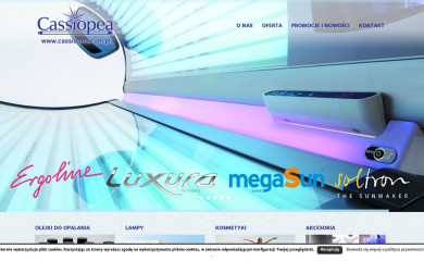 cassiopea.com.pl screenshot