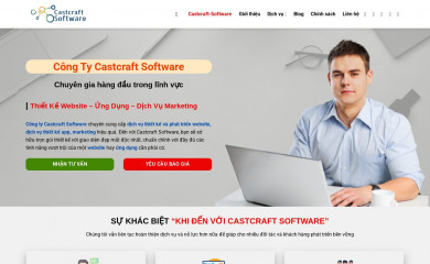 castcraft-software.com screenshot