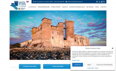 castellodisantasevera.it screenshot