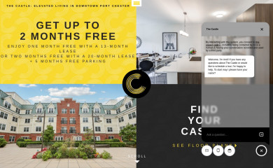 castleapts.com screenshot