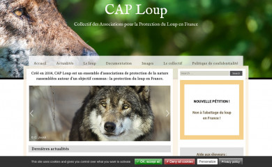 cap-loup.fr screenshot