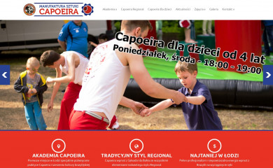 capoeira-regional.pl screenshot