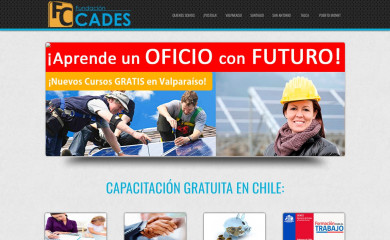 capacitaciongratis.cl screenshot