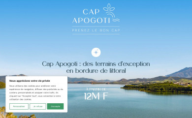 capapogoti.nc screenshot