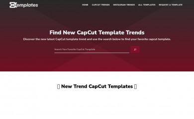 capcut-templates.com screenshot