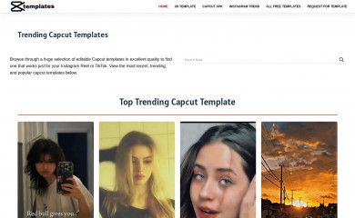 capcuttemplate.co.in screenshot