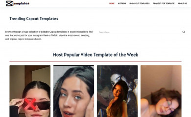 capcuttemplate.co.in screenshot