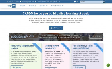 capdm.com screenshot