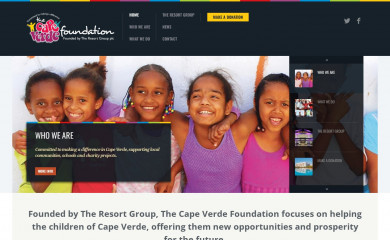 capeverdefoundation.org screenshot