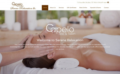 capelospa.com screenshot