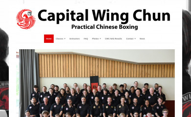 capitalwingchun.com.au screenshot