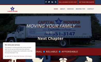 capitalmoverstexas.com screenshot