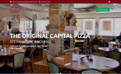 capitalpizza.ca screenshot