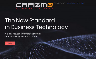 capizmocommunications.com screenshot