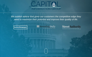 capinfogroup.com screenshot