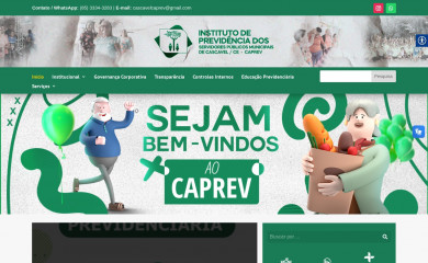 caprevcascavel.com.br screenshot