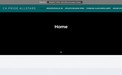 caprideallstars.com screenshot