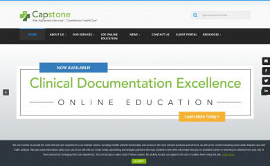 capstoneperformancesystems.com screenshot
