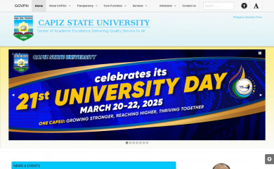 capsu.edu.ph screenshot