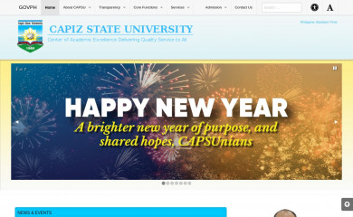 capsu.edu.ph screenshot