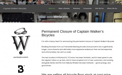 captainwalkers.com.au screenshot