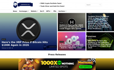 captainaltcoin.com screenshot