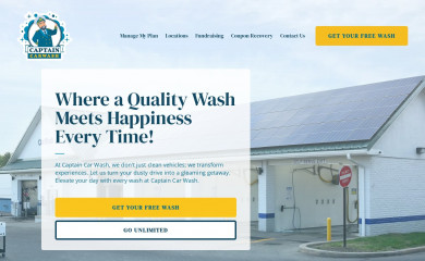 captaincarwashpa.com screenshot