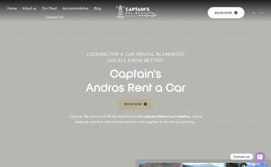 captainsholidays.com screenshot