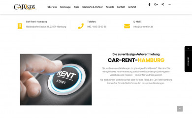 car-rent-hh.de screenshot