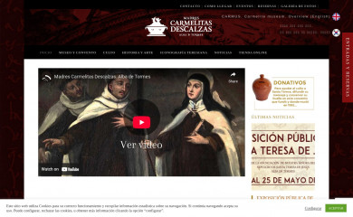 carmelitasalba.org screenshot