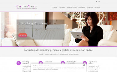 carmensanto.es screenshot