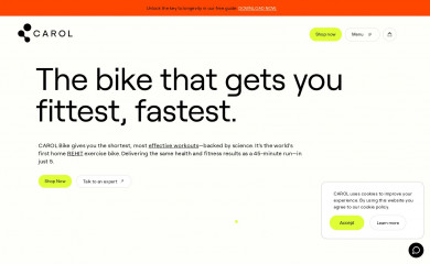 carolbike.com screenshot