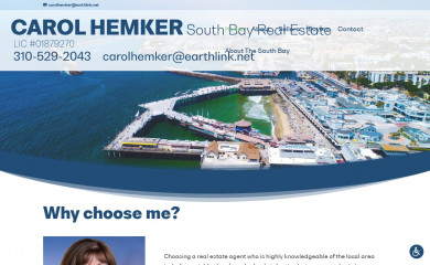 carolhemkerrealestate.com screenshot