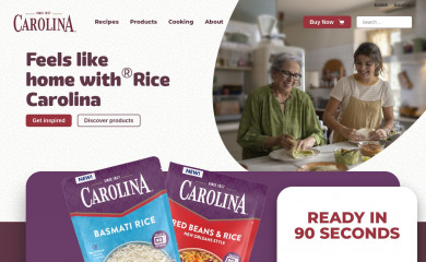 carolinarice.com screenshot