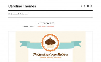 http://carolinethemes.com/2012/03/13/buttercream/ screenshot