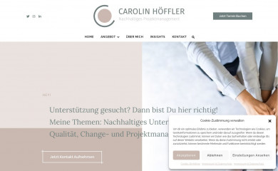 carolinhoeffler.de screenshot