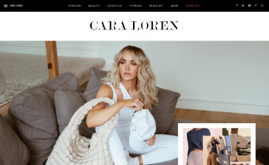 caraloren.com screenshot