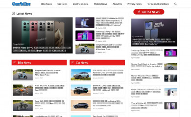carbikesdekho.com screenshot