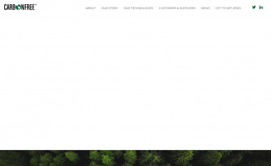 carbonfreechem.com screenshot